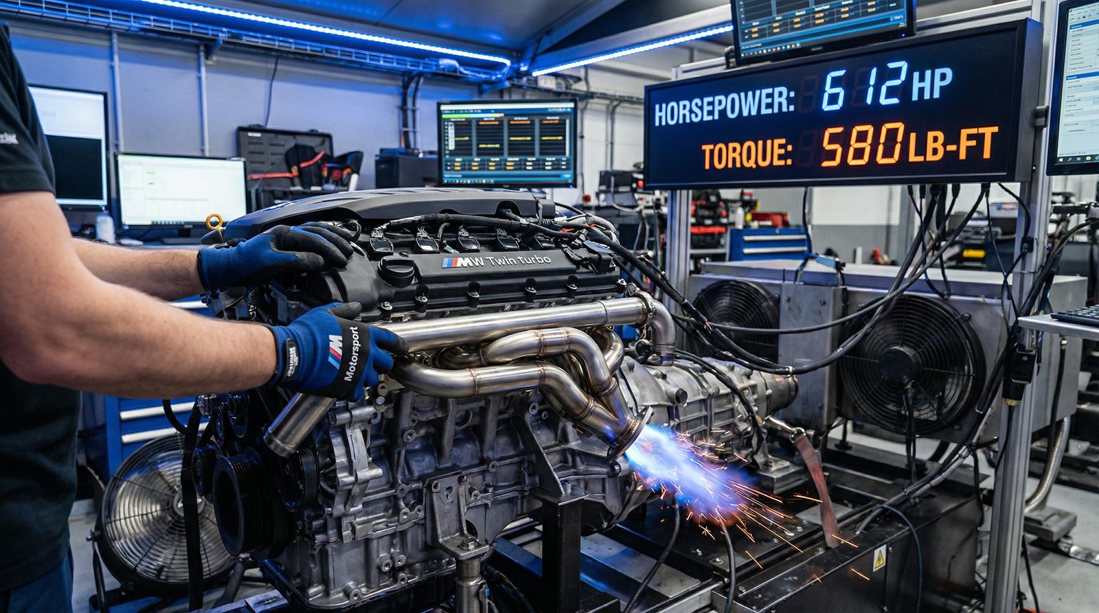 重口社宝马发动机调校视频